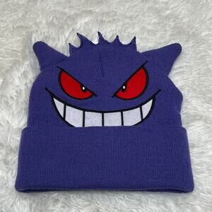 Nintendo Pokemon Gengar Ears Beanie "NWT"